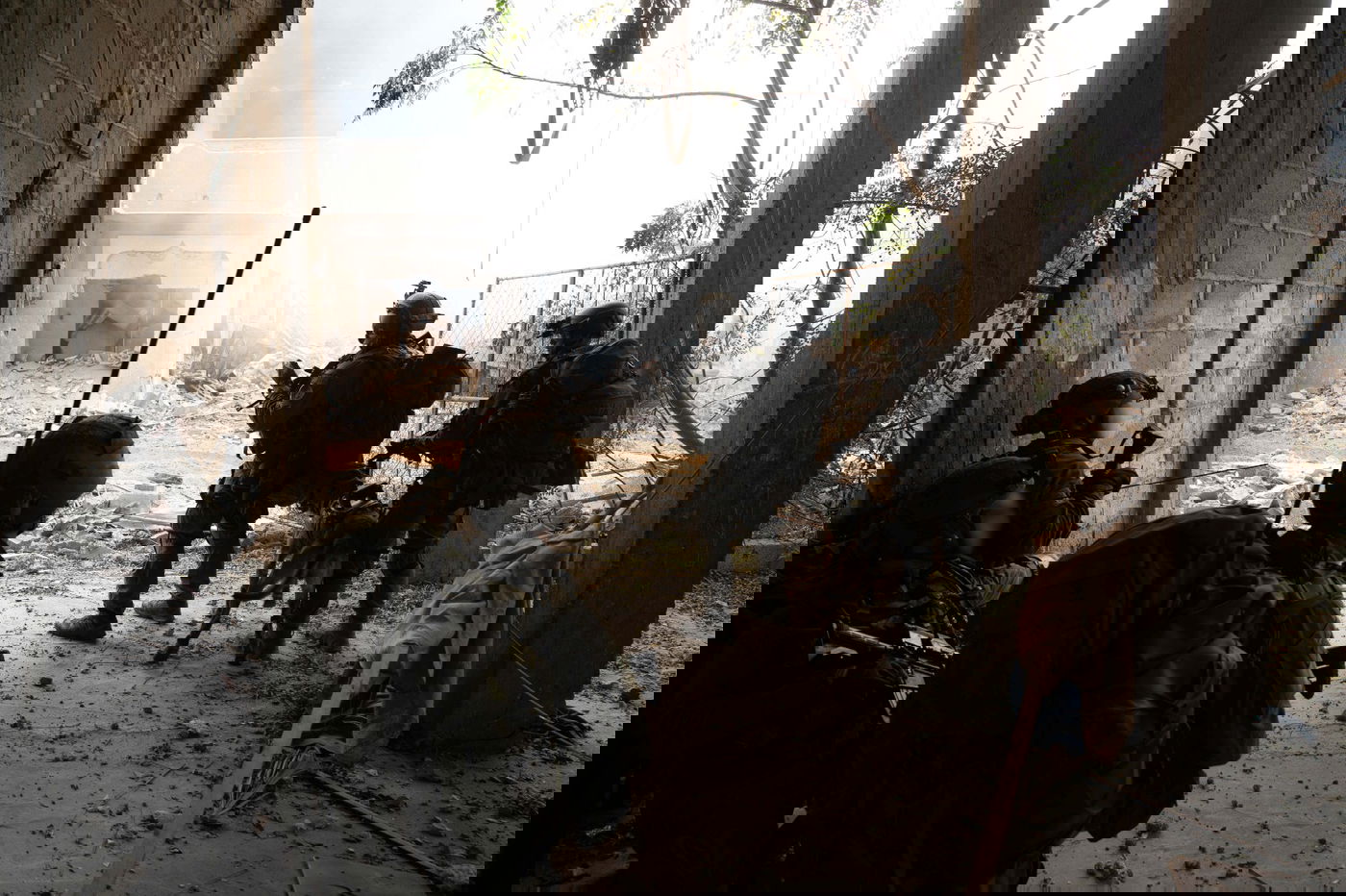 פעילות הכוחות בחאן יונס