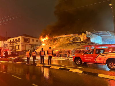 השריפה ב'שיווק ישיר' בבני ברק