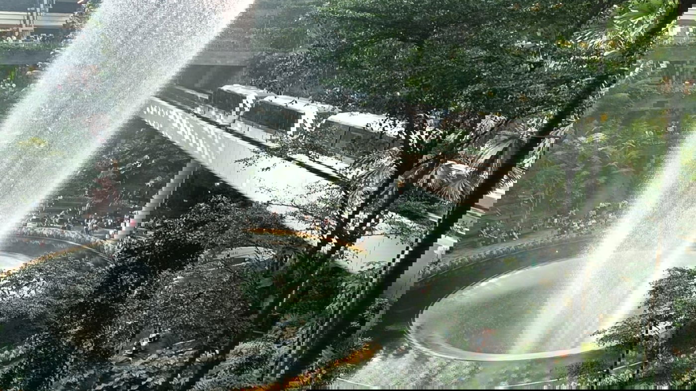 המפל המקורה הגבוה ביותר בעולם