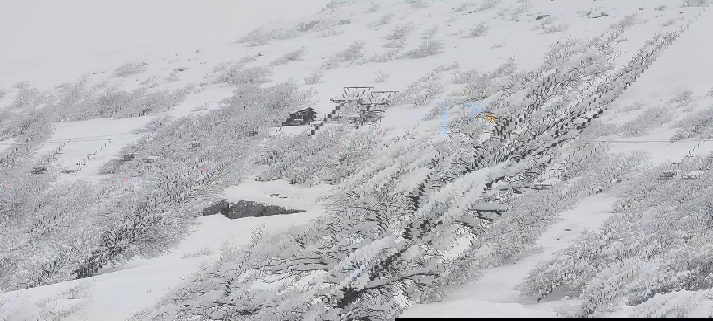 בחרמון - שלג לבן ובוהק | שיאים עונתיים בכנרת ובירדן • תיעוד מהחרמון