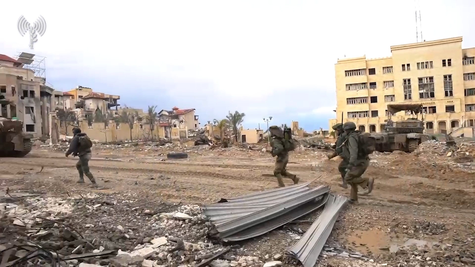 תיעוד מפעילות כוחות צה"ל ברצועה