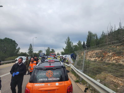 זירת התאונה