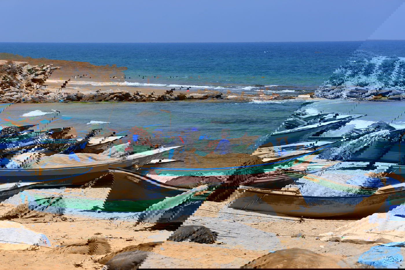 דייגים בדיר אל-בלח