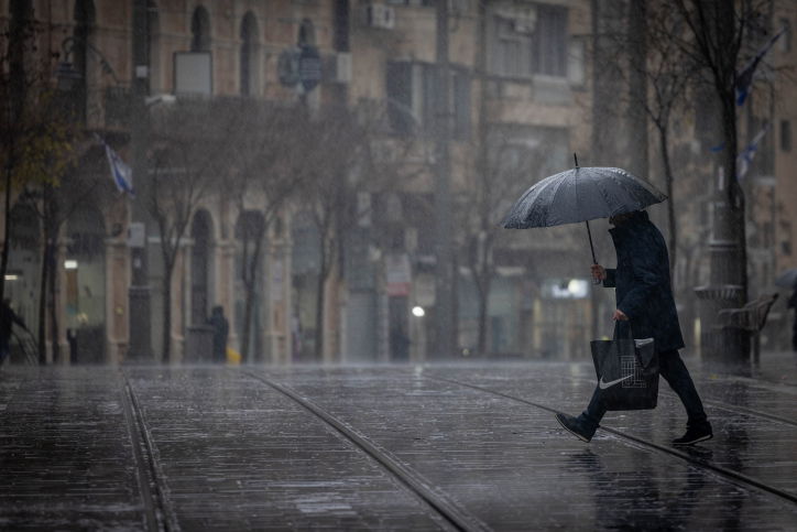 קור, גשם וסופות רעמים | תחזית מזג האוויר לשבת קודש