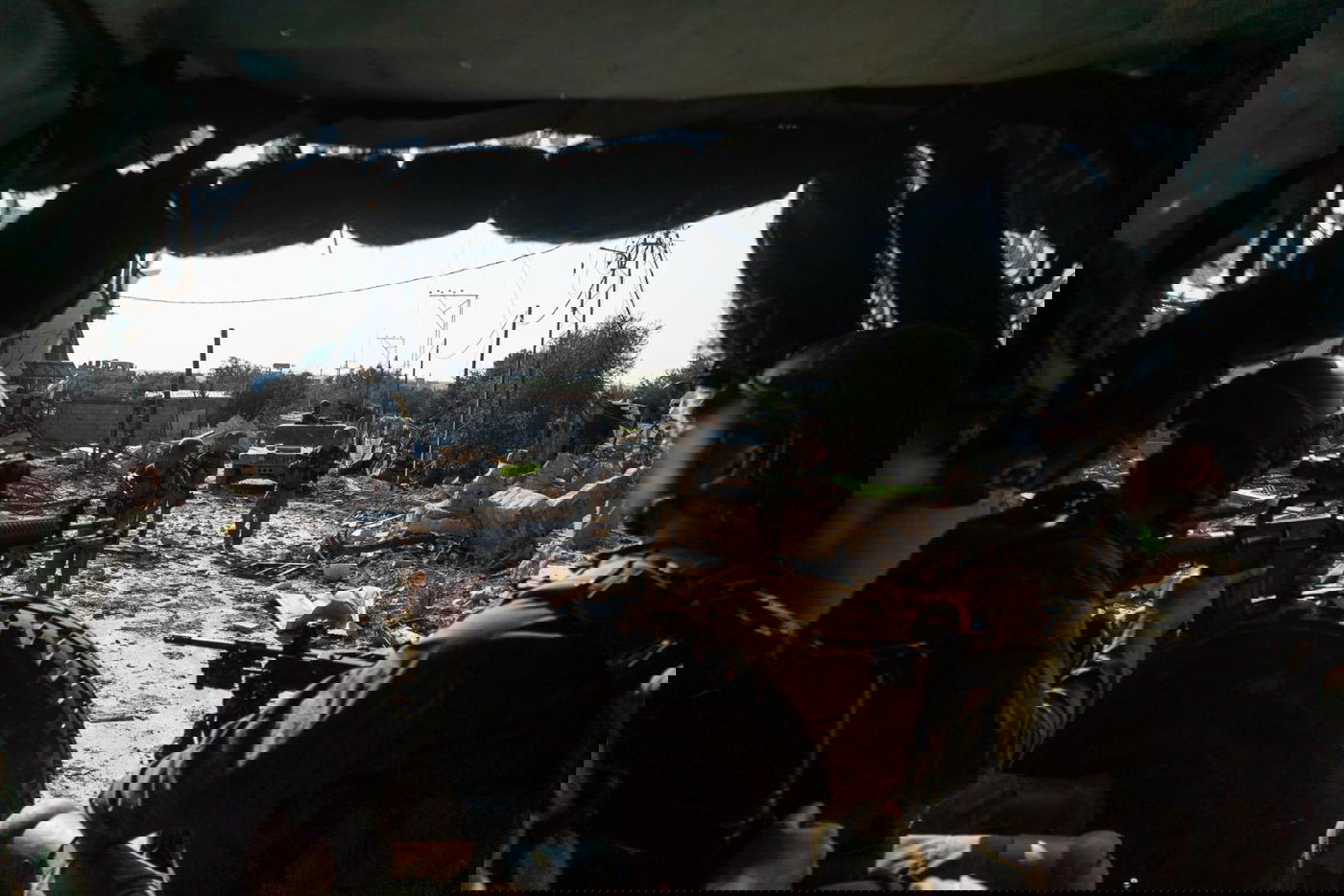 תיעוד בתמונות על פעילות הלוחמים