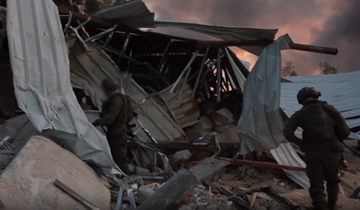 תיעוד | פעילות צוות הקרב של 'גבעתי' במוצב אימונים בעזה