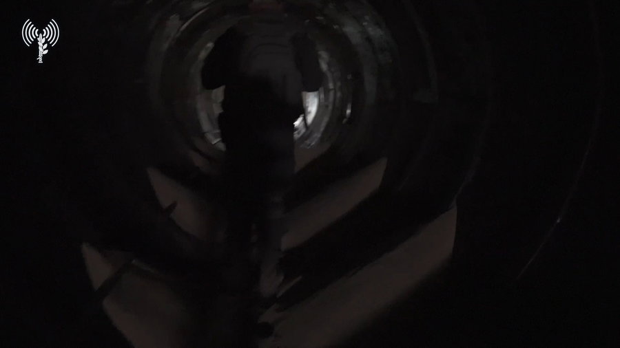 פעילות צוות הקרב של חטיבת גבעתי במוצב האימונים של חמאס