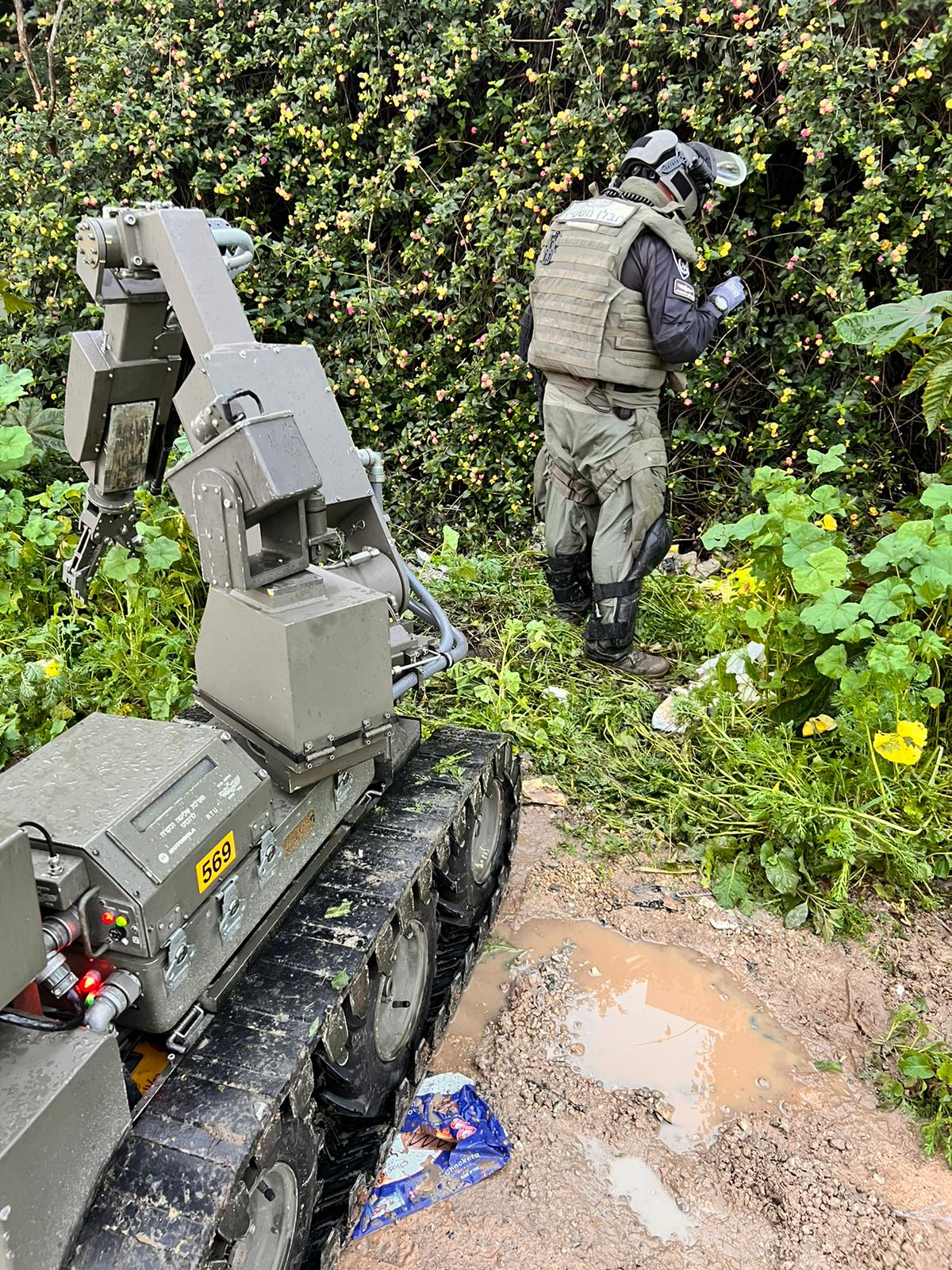 חלקי המטען שנתפסו