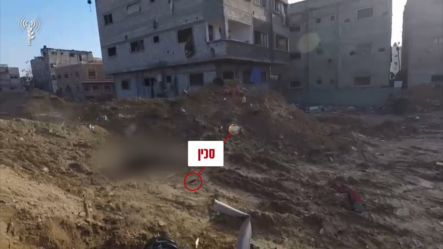 זיהוי וחיסול המחבל על ידי לוחמי צוות הקרב של חטיבת הצנחנים