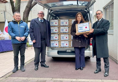 מעבירים סיוע ליפן