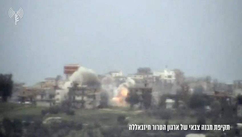 תקיפת יעדי חיזבאללה בלבנון