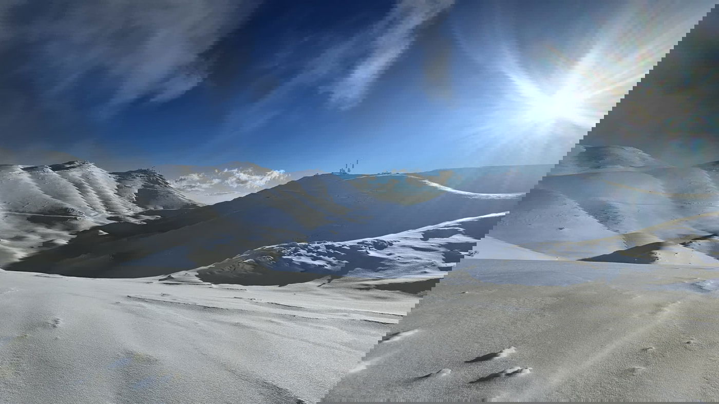 אחרי מערכת השלג הארוכה: כך נראה הבוקר החרמון | תיעוד