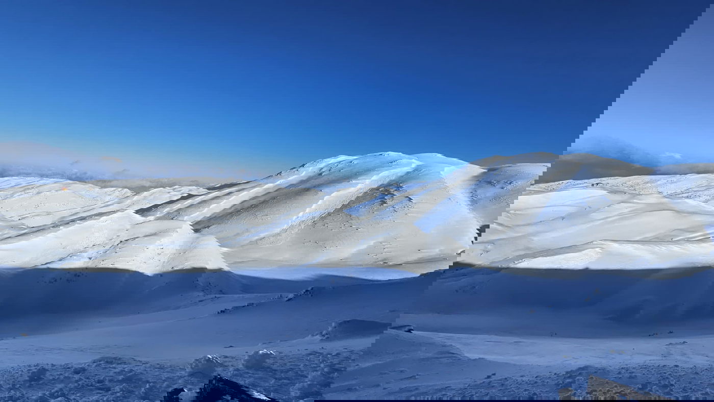 אחרי מערכת השלג הארוכה: כך נראה הבוקר החרמון | תיעוד