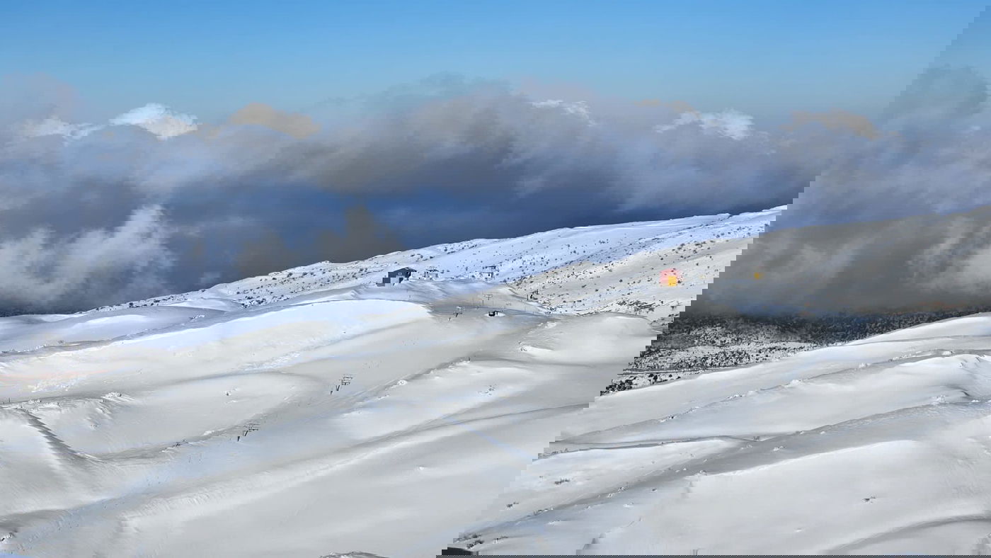אחרי מערכת השלג הארוכה: כך נראה הבוקר החרמון | תיעוד