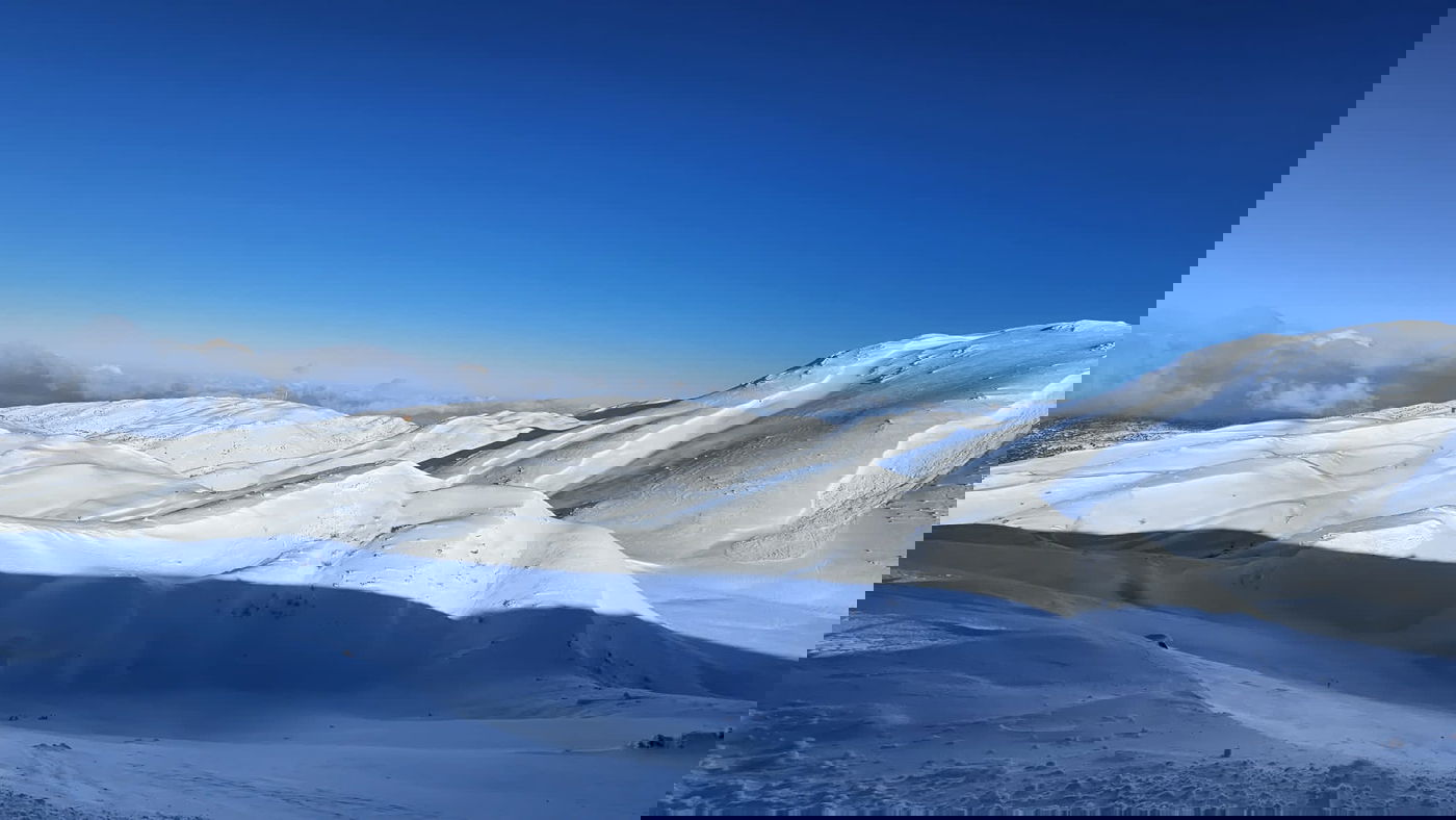 אחרי מערכת השלג הארוכה: כך נראה הבוקר החרמון | תיעוד