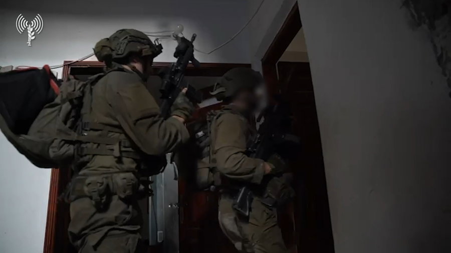 תיעוד מהפעילות של אוגדה 162