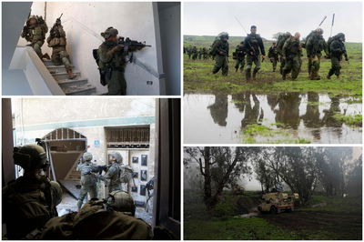 תמונות חדשות: כך לוחמי צה"ל פועלים בדרום ובצפון