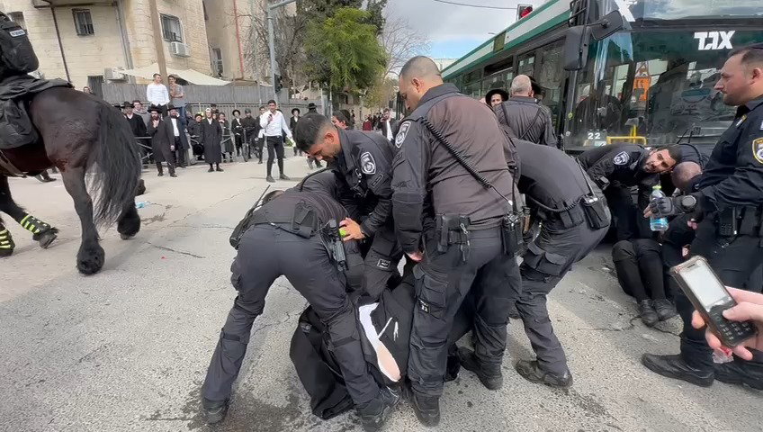 מעצרים בירושלים, היום