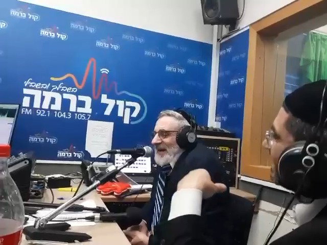 הראיון עם יואלי דיקמן ברדיו 'קול ברמה'