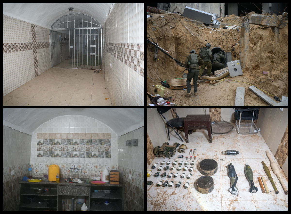 מנהרת החטופים שנחשפה