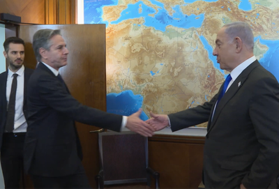 פגישת בלינקן - נתניהו