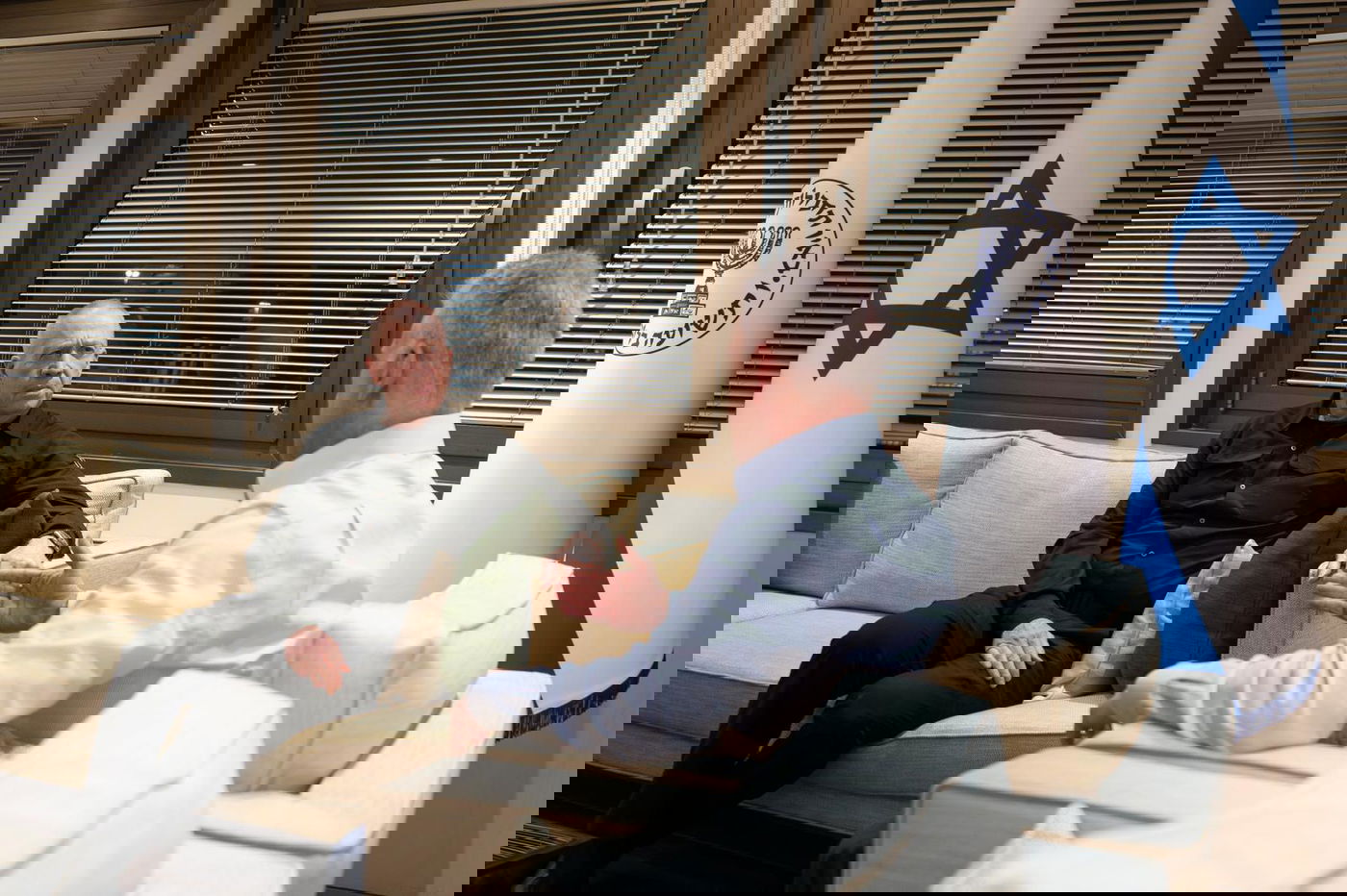 שר הביטחון יואב גלנט וראש המוסד דדי ברנע