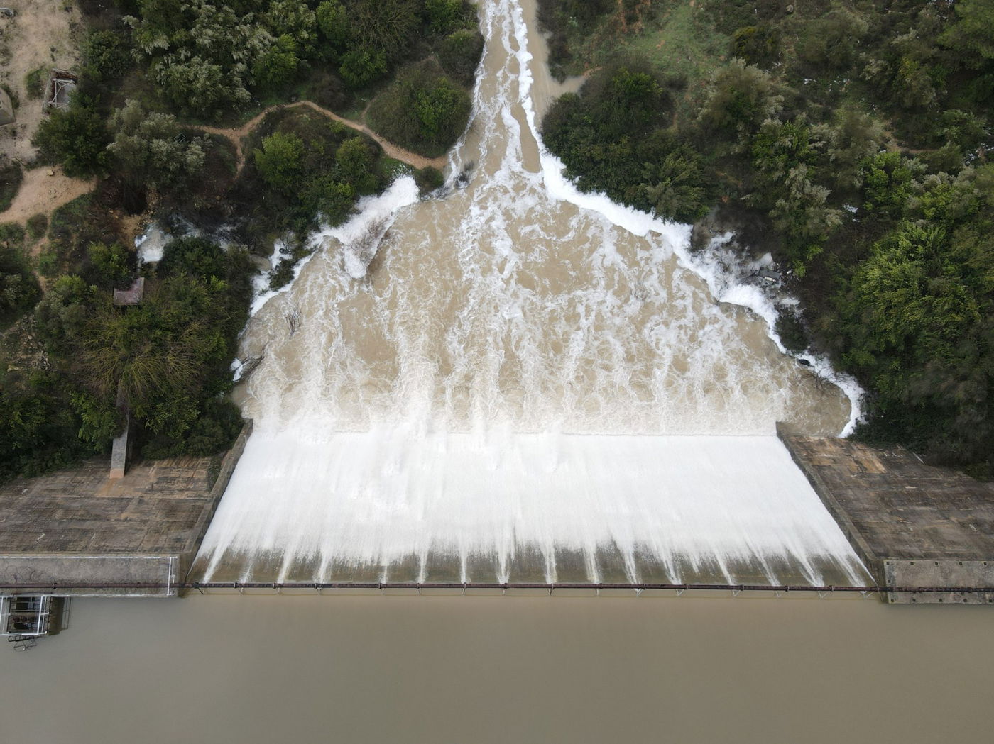 משנים שעברו כשהמאגר עלה על גדותיו