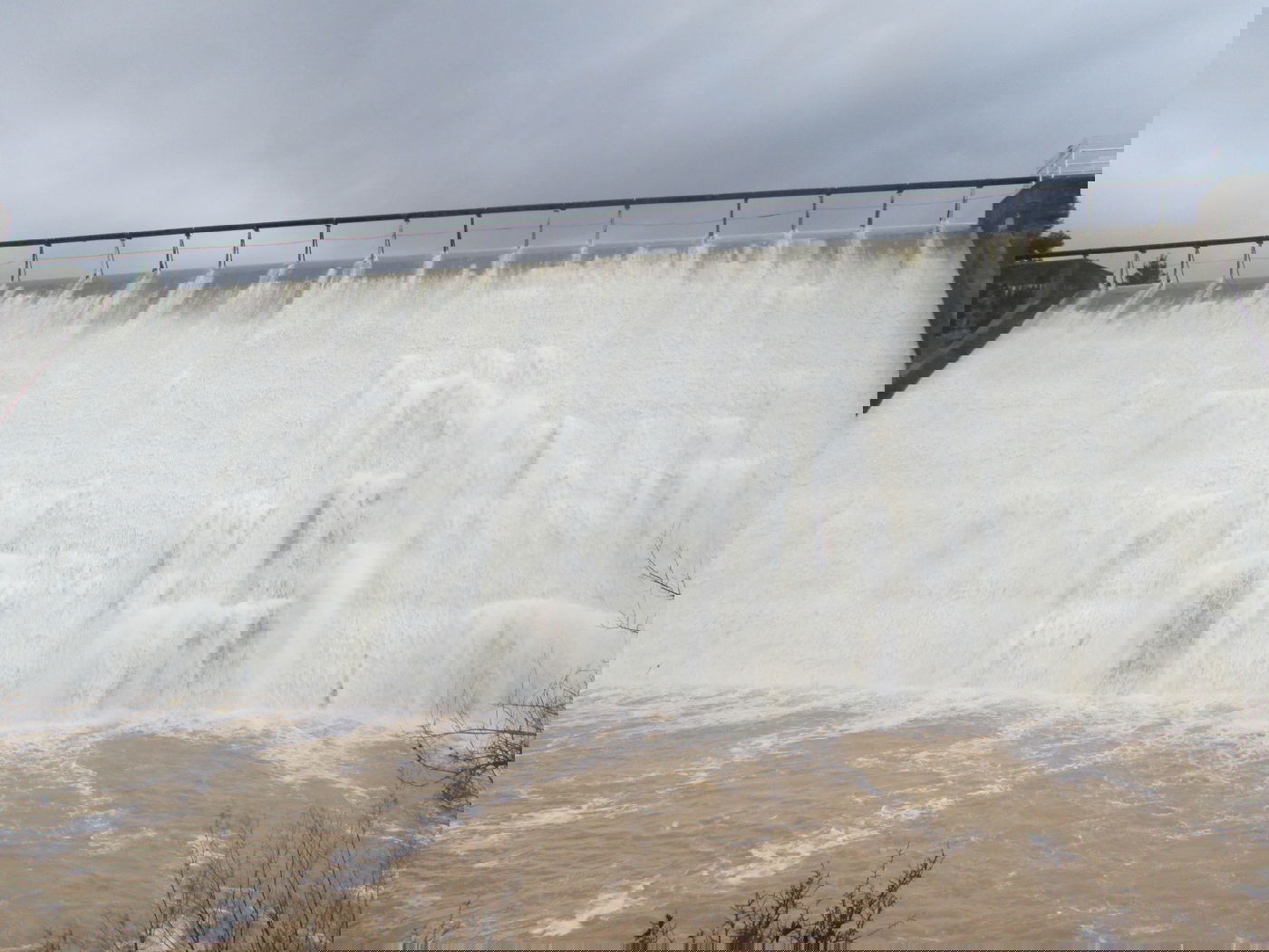 משנים שעברו כשהמאגר עלה על גדותיו