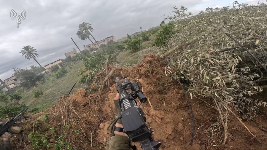 פעילות כוחות המילואים ברצועת עזה