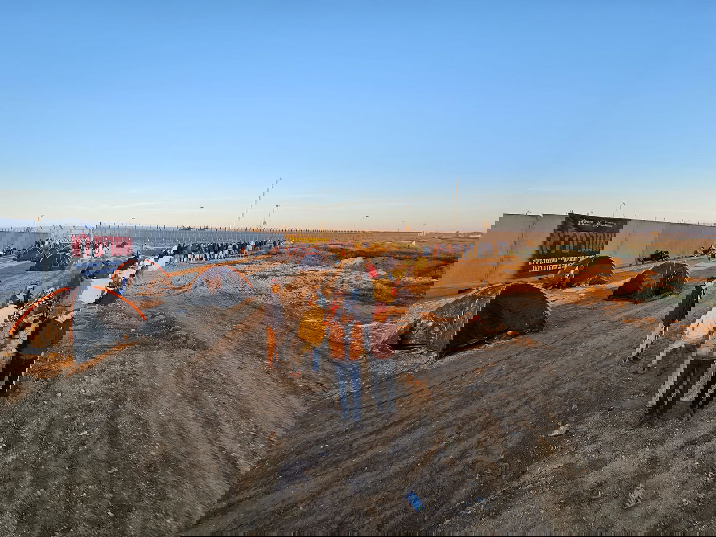 הקימו אוהלים בכרם שלום