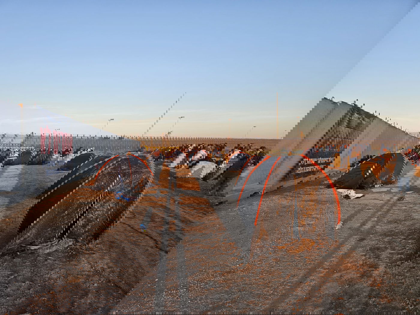 הקימו אוהלים בכרם שלום