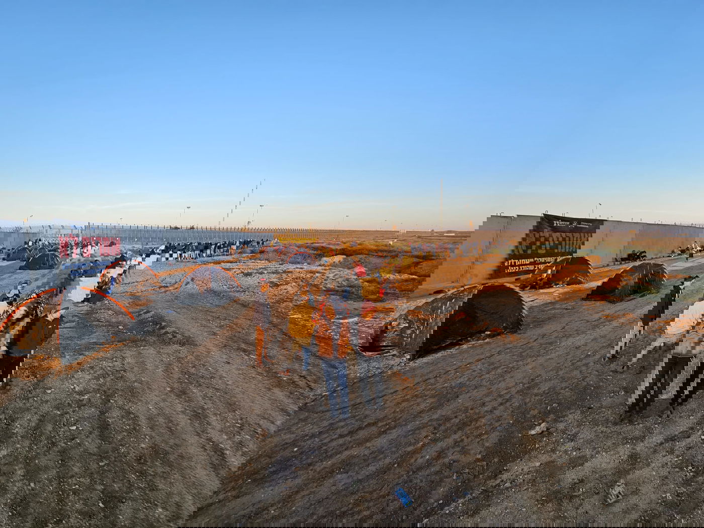 הקימו אוהלים בכרם שלום