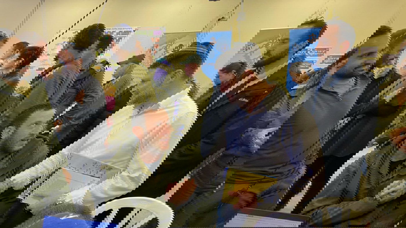 שר האוצר במפגש עם חיילי המילואים