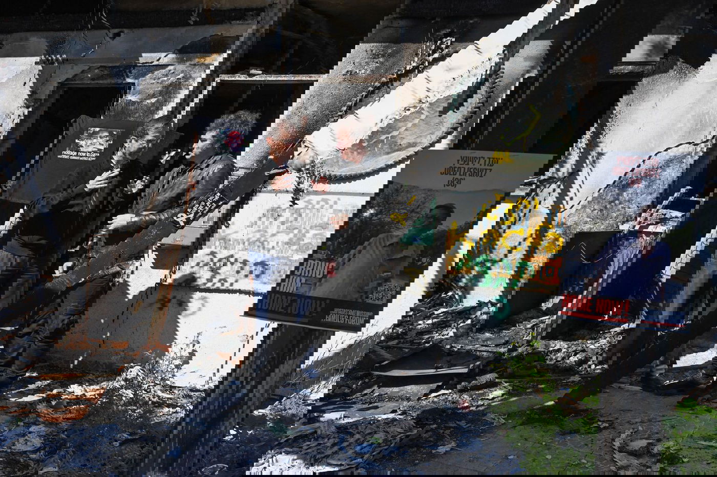 הנשיא מיליי בביקור בניר עוז: "יש לכם ידיד אמת בארגנטינה"