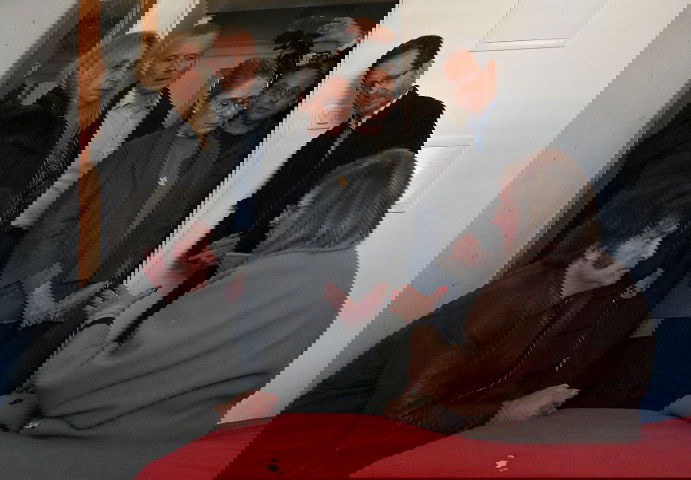 הנשיא מיליי בביקור בניר עוז: "יש לכם ידיד אמת בארגנטינה"