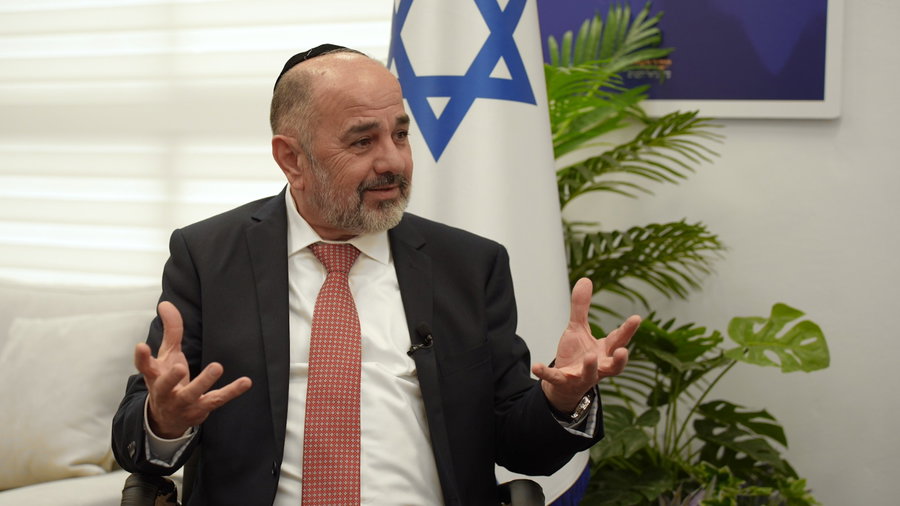 השר יעקב מרגי בריאיון לישי כהן