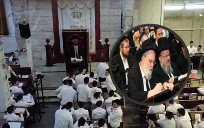 "לאוירו, לאוירו" | כך התקבל ראש הישיבה החדש ב'בית מתתיהו' • צפו