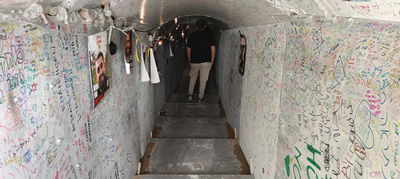 הדמיית מנהרות החטופים בתל אביב