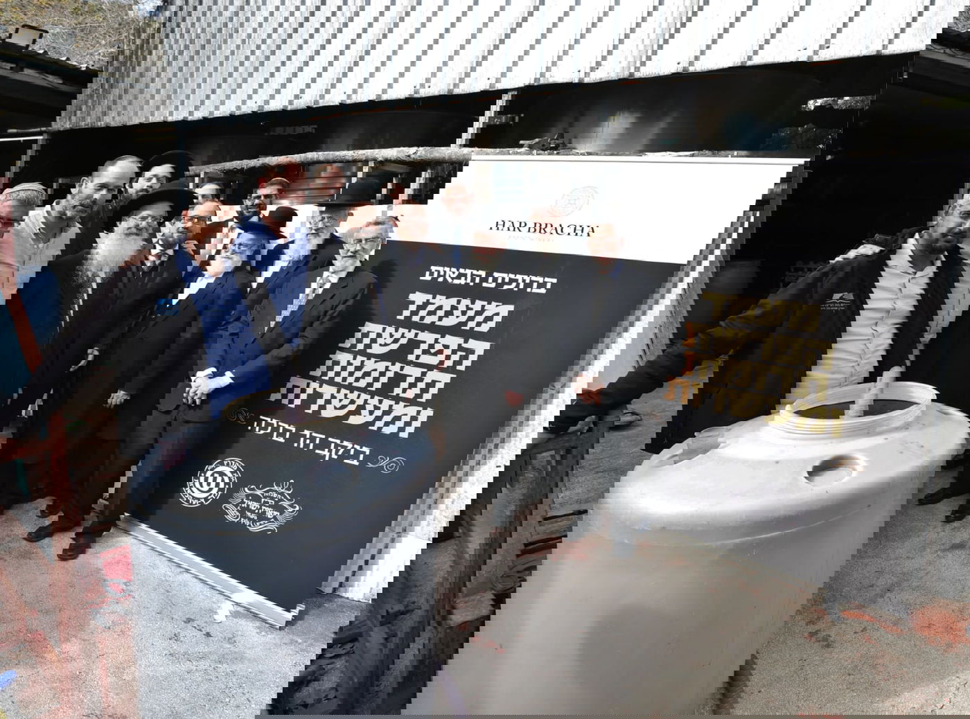 ברכב משוריין, ובתיאום בטחוני: מעמד הפרשת תרומות ומעשרות בשומרון