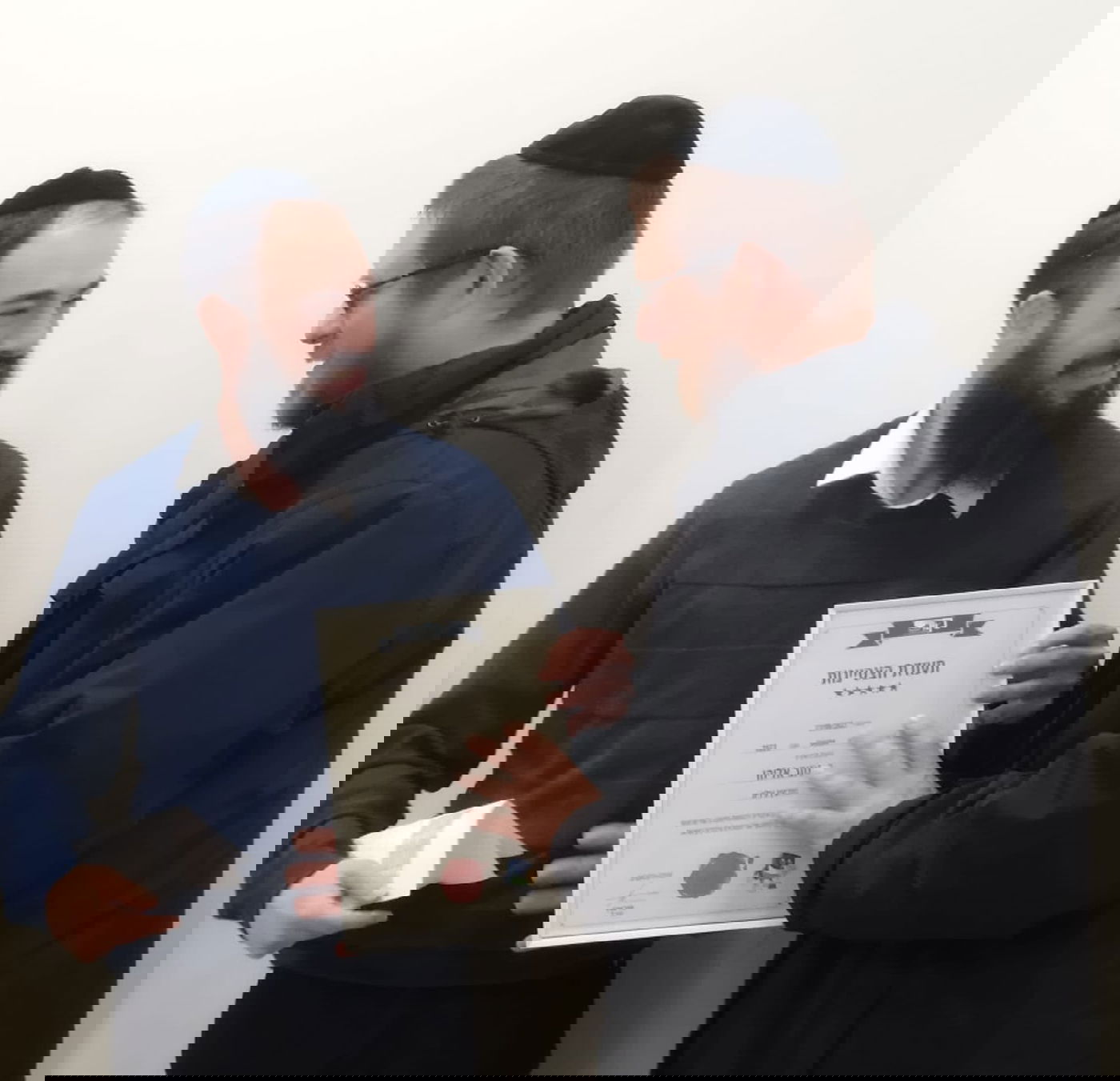 4  נהגי קווים חרדים ממודיעין עילית זכו לאות הצטיינות