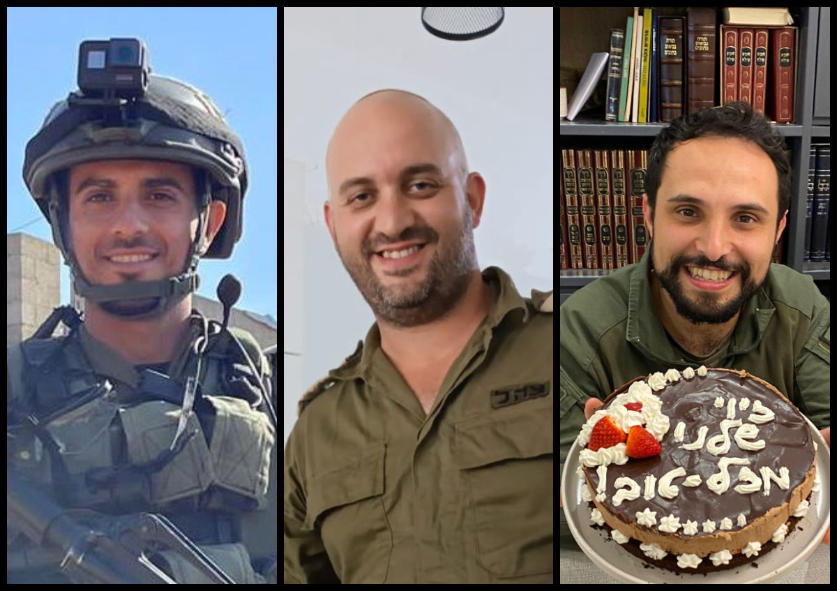 3 חללי צה"ל שנפלו אמש ברצועה