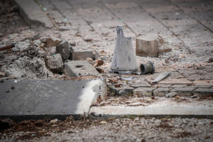 זירת הנפילה בקרית שמונה