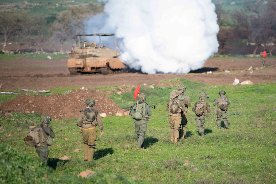 פעילות כוחות צה״ל בגבול הצפון אתמול