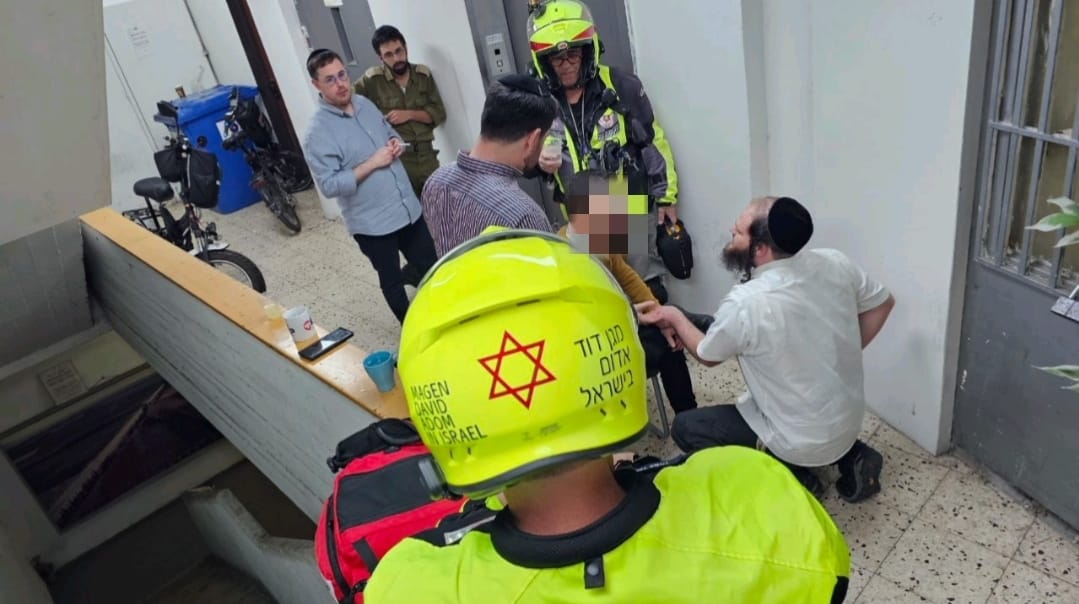 המתמודד מטופל במקום