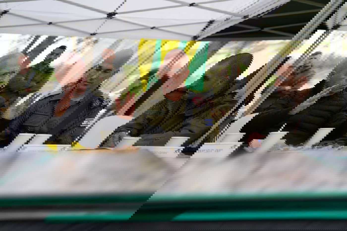 ביקור השר יואב גלנט בחטיבת גולני