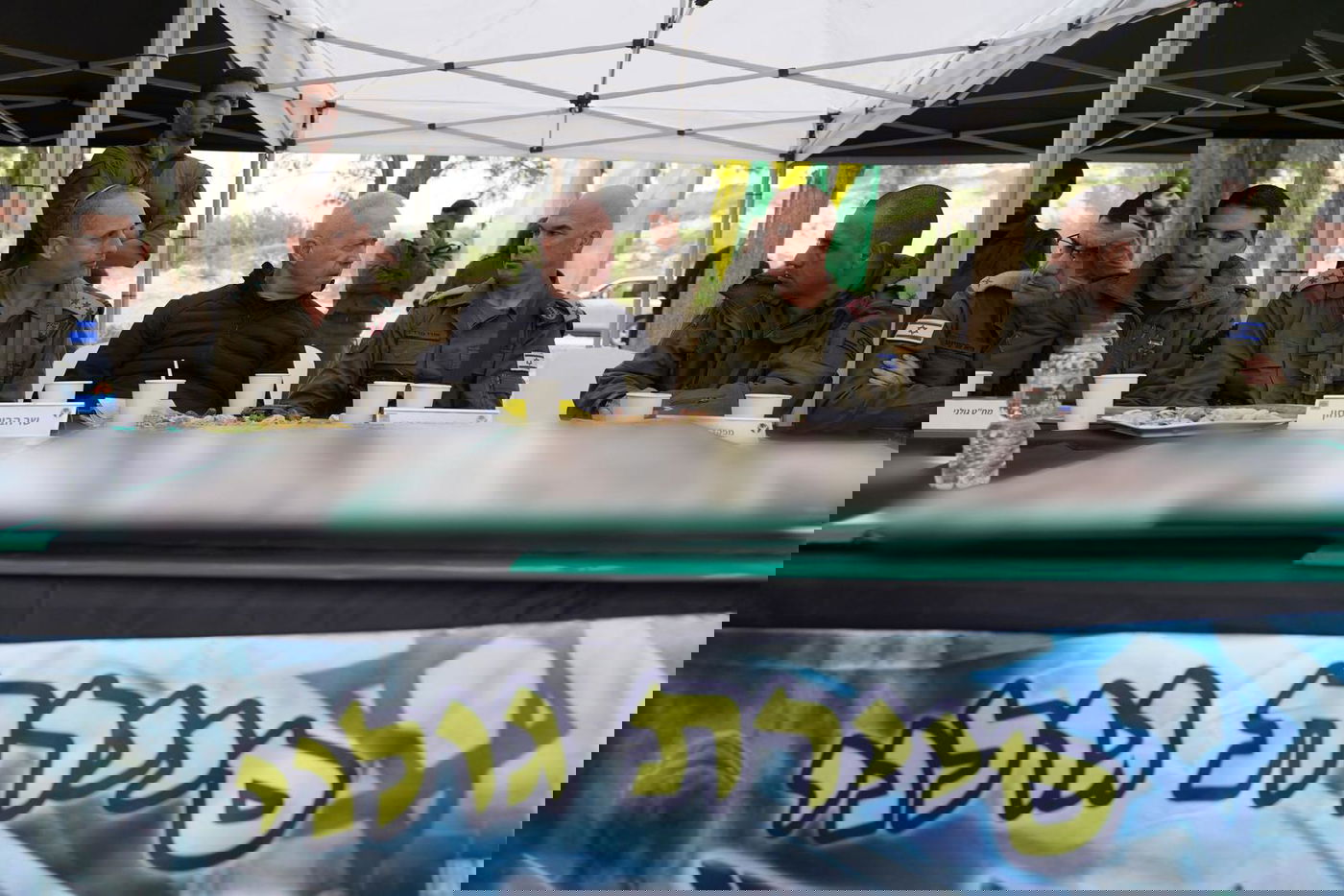 ביקור השר יואב גלנט בחטיבת גולני