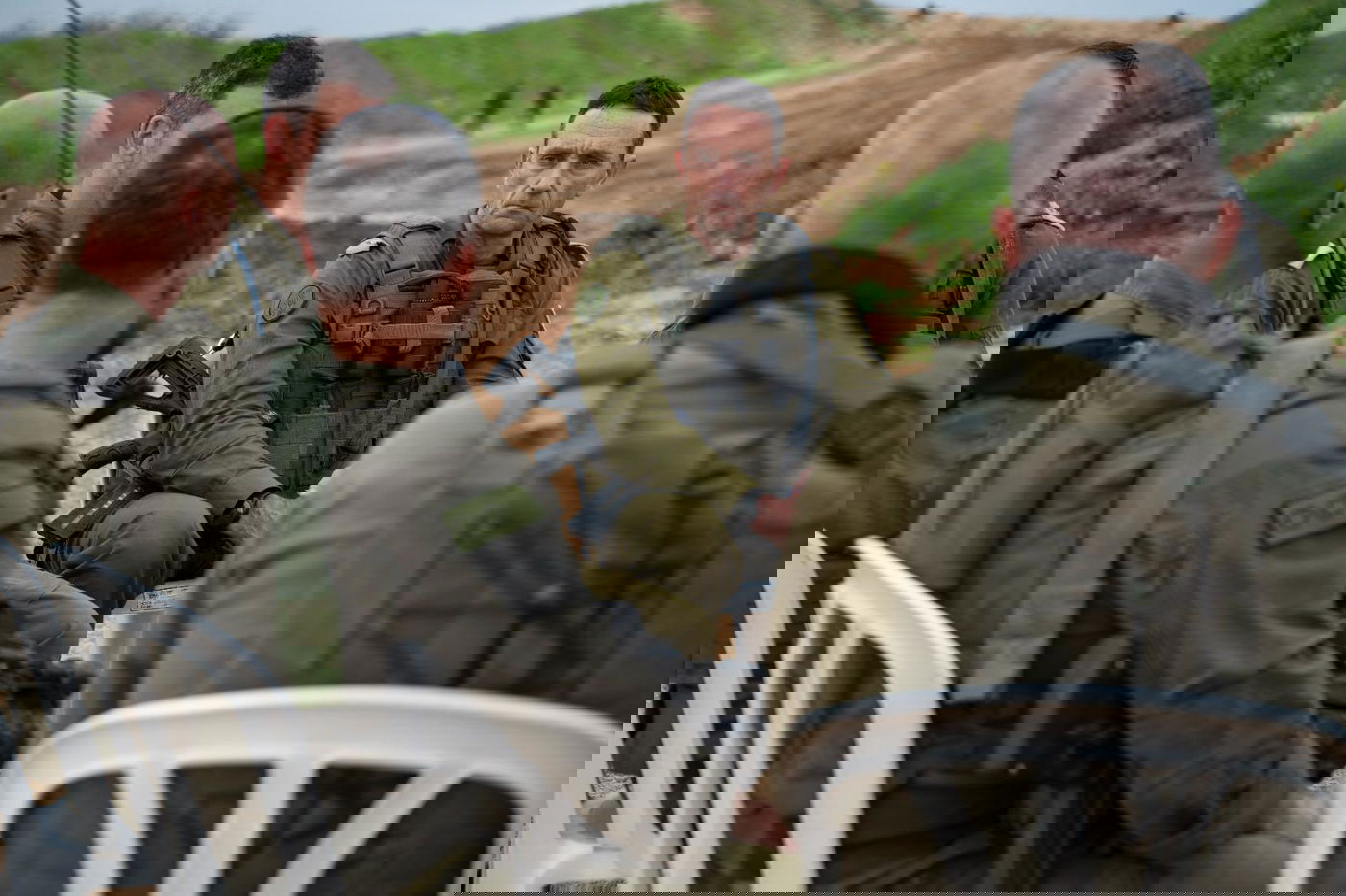 ביקור הרמטכ״ל באוגדת עזה