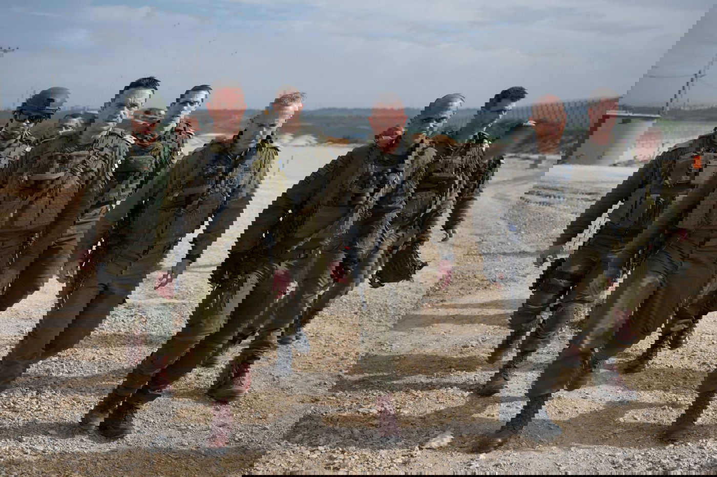 ביקור הרמטכ״ל באוגדת עזה