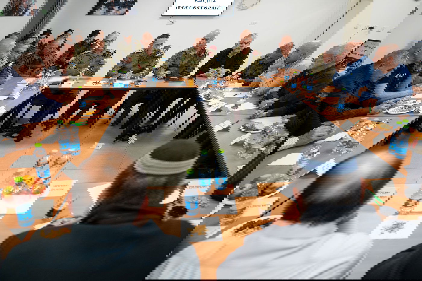 פגישת ראשי הרשויות מהצפון עם הרמטכ"ל רא"ל הרצי הלוי