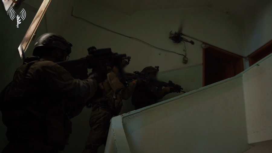 פעילות צוות הקרב של גדוד שקד במרחב צפון הרצועה